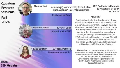 Quantum Research Seminars